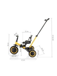 Zopa Razor 3in1 Tricikli Kodi Bronze