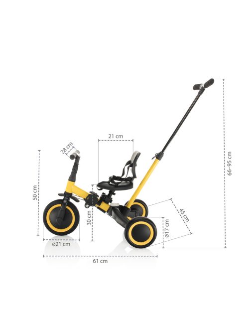 Zopa Razor 3in1 Tricikli Boss Grey