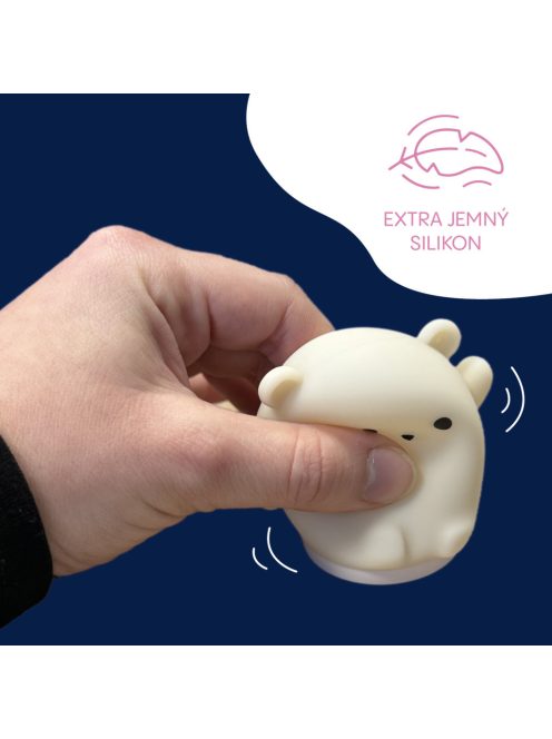 Zopa Függeszthető szilikon LED lámpa, maci Bear