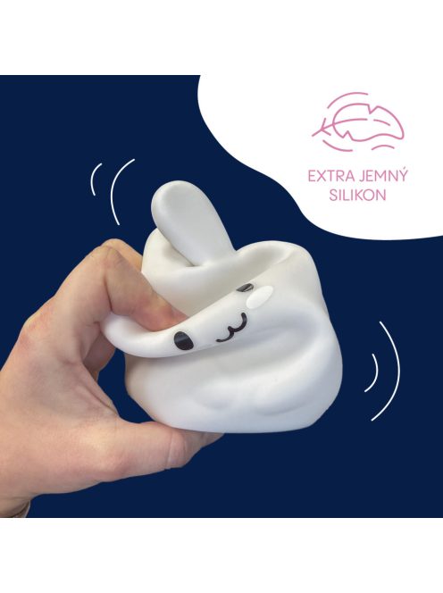 Zopa Szilikon LED éjszakai fény M-es méretben, bagoly Owl