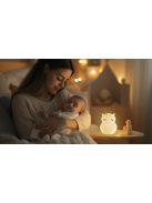 Zopa Szilikon LED éjszakai fény zenével L-es méretben, nyuszi Rabbit