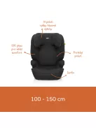 Zopa Beta i-Size isofix gyerekülés Black
