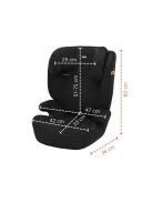 Zopa Beta i-Size isofix gyerekülés Black