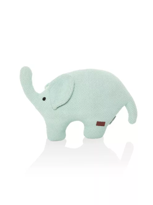 Zopa Kötött játék elefánt, menta Mint