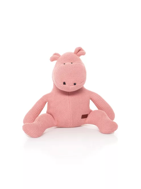 Zopa Kötött játék víziló, pink Pink