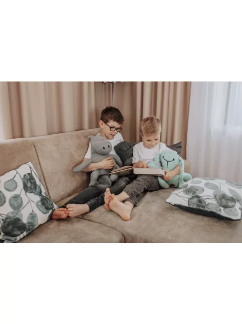 Zopa Kötött játék nyúl, sötétszürke Dark grey