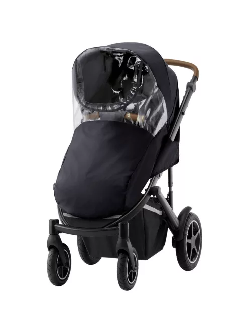 Britax Römer babakocsi esővédő Smile Black + clear EVA