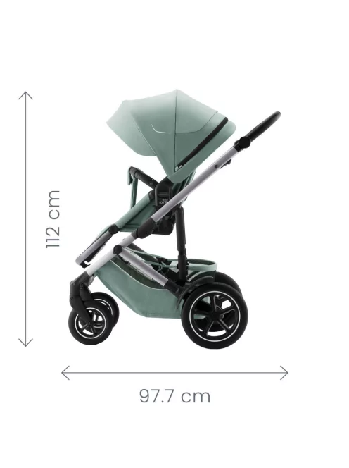 Britax Römer set multifunkciós babakocsi Smile 5Z + mózeskosár Dusty Rose