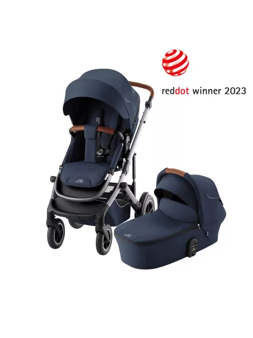 Britax Römer set multifunkciós babakocsi Smile 5Z + mózeskosár Night Blue