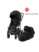 Britax Römer set multifunkciós babakocsi Smile 5Z + mózeskosár Space Black