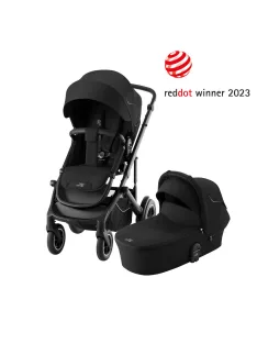   Britax Römer set multifunkciós babakocsi Smile 5Z + mózeskosár Space Black
