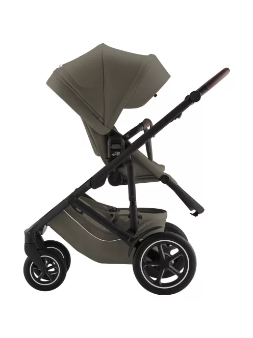 Britax Römer Smile 5Z Comfort Set Lux (Smile 5z babakocsi + mózeskosár + Baby-Safe Pro) - Linen Grey