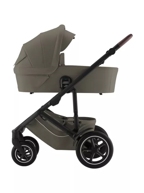 Britax Römer Smile 5Z Comfort Set Lux (Smile 5z babakocsi + mózeskosár + Baby-Safe Pro) - Linen Grey