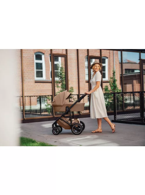 Britax Römer Smile 5Z Comfort Set LUX 3in1 (Smile 5z babakocsi + mózeskosár + Baby-Safe Pro) Warm Caramel