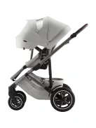 Britax Römer Smile 5Z Comfort Plus Set Lux (Smile 5z babakocsi + mózeskosár + Baby-Safe Pro + Vario Base 5Z) - Linen Grey