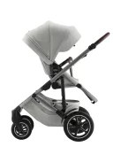Britax Römer Smile 5Z Comfort Plus Set Lux (Smile 5z babakocsi + mózeskosár + Baby-Safe Pro + Vario Base 5Z) - Linen Grey