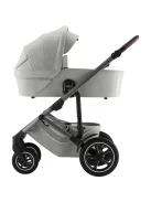 Britax Römer Smile 5Z Comfort Plus Set Lux (Smile 5z babakocsi + mózeskosár + Baby-Safe Pro + Vario Base 5Z) - Linen Grey