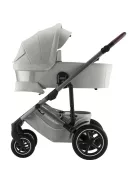 Britax Römer Smile 5Z Comfort Plus Set Lux (Smile 5z babakocsi + mózeskosár + Baby-Safe Pro + Vario Base 5Z) - Linen Grey