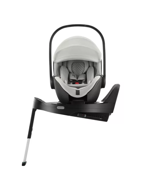 Britax Römer Smile 5Z Comfort Plus Set Lux (Smile 5z babakocsi + mózeskosár + Baby-Safe Pro + Vario Base 5Z) - Linen Grey