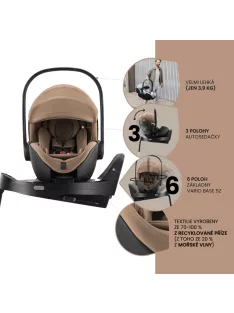   Britax Römer Smile 5Z Comfort Plus Set LUX 4in1 (Smile 5z babakocsi + mózeskosár + Baby-Safe Pro + Vario Base 5Z) Urban Olive