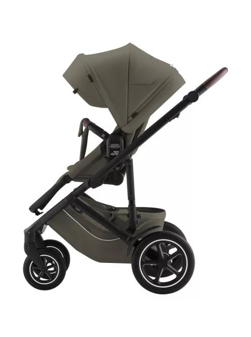 Britax Römer Smile 5Z Comfort Plus Set LUX 4in1 (Smile 5z babakocsi + mózeskosár + Baby-Safe Pro + Vario Base 5Z) Urban Olive