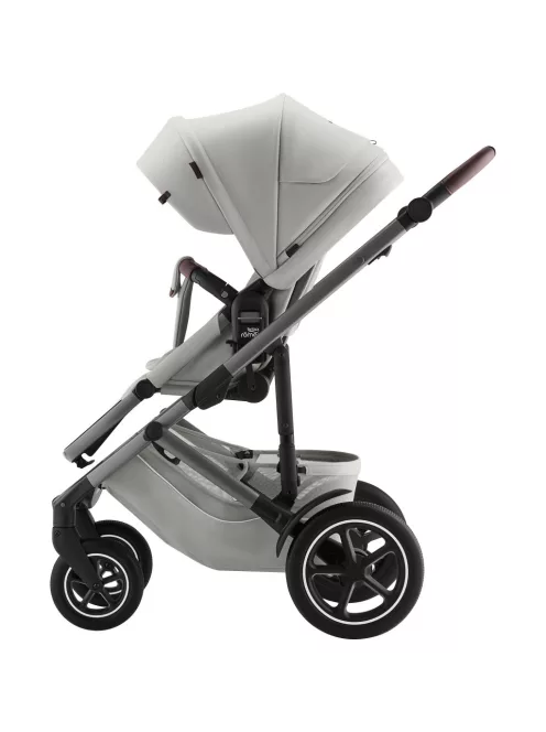 Britax Römer set multifunkciós babakocsi Smile 5Z + mózeskosár Lux Linen Grey