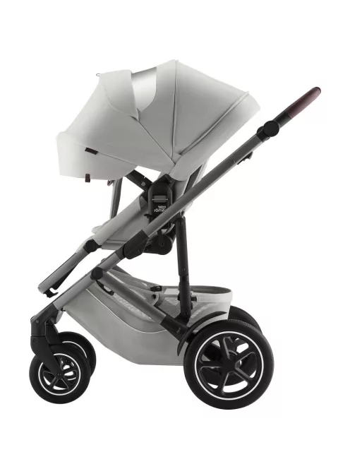 Britax Römer set multifunkciós babakocsi Smile 5Z + mózeskosár Lux Linen Grey