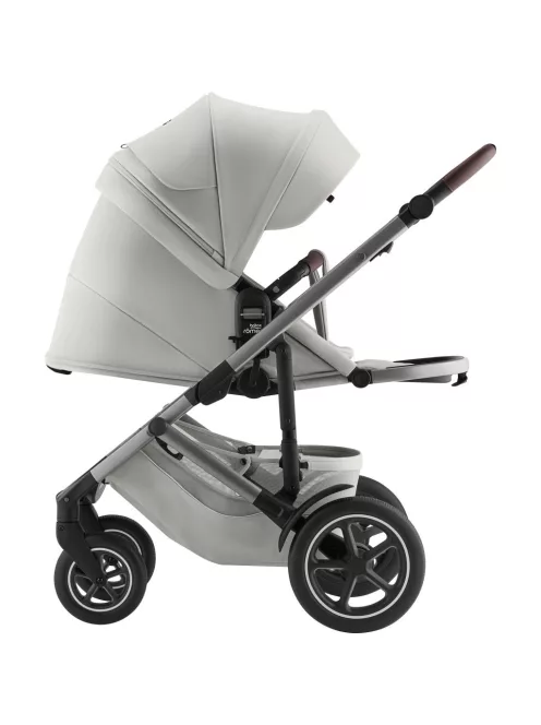 Britax Römer set multifunkciós babakocsi Smile 5Z + mózeskosár Lux Linen Grey