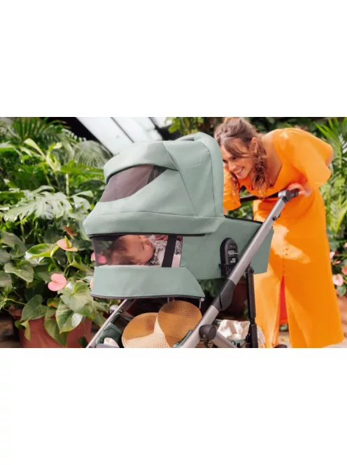 Britax Römer set multifunkciós babakocsi Smile 5Z + mózeskosár Lux Linen Grey