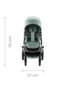 Britax Römer set multifunkciós babakocsi Smile 5Z + mózeskosár Lux Linen Grey