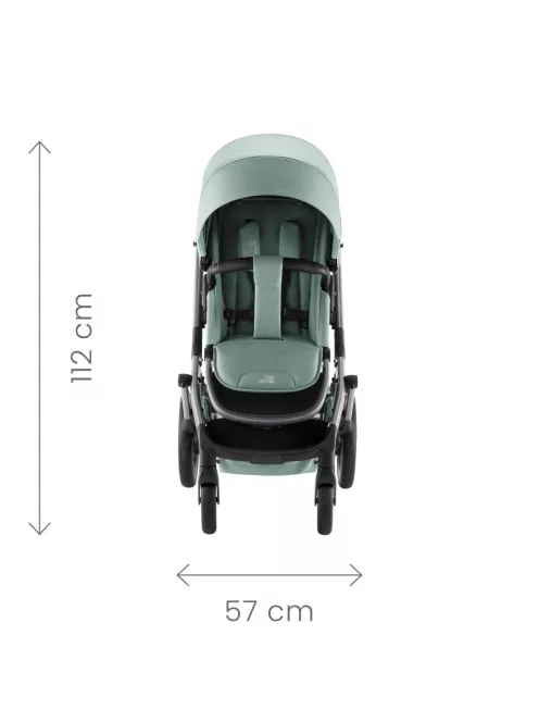 Britax Römer set multifunkciós babakocsi Smile 5Z + mózeskosár Lux Linen Grey