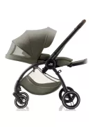 Britax Römer Rio Comfort Plus Core Set LUX 4in1 (Rio babakocsi + mózeskosár + Baby-Safe Core babahordozó + Core bázis) Urban Olive