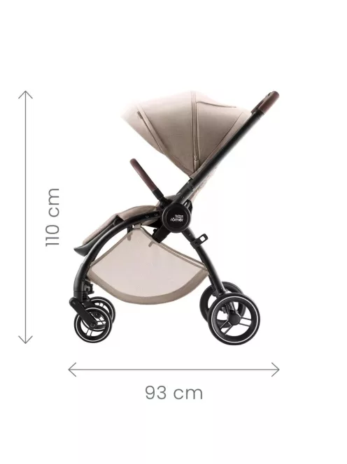 Britax Römer Rio Comfort Plus Core Set LUX 4in1 (Rio babakocsi + mózeskosár + Baby-Safe Core babahordozó + Core bázis) Urban Olive