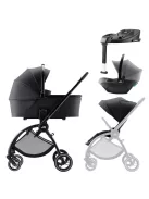 Britax Römer Rio Comfort Plus Core Set STYLE 4in1 (Rio babakocsi + mózeskosár + Baby-Safe Core babahordozó + Core bázis) Carbon Black