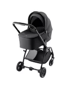 Britax Römer Rio Comfort Plus Core Set STYLE 4in1 (Rio babakocsi + mózeskosár + Baby-Safe Core babahordozó + Core bázis) Carbon Black