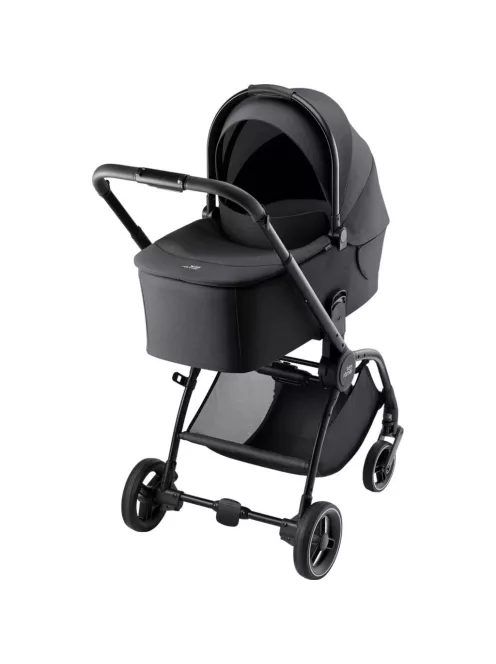 Britax Römer Rio Comfort Plus Core Set STYLE 4in1 (Rio babakocsi + mózeskosár + Baby-Safe Core babahordozó + Core bázis) Carbon Black