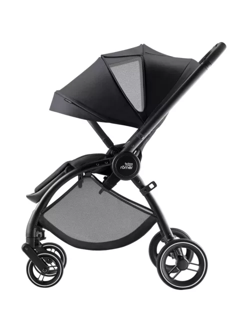 Britax Römer Rio Comfort Plus Core Set STYLE 4in1 (Rio babakocsi + mózeskosár + Baby-Safe Core babahordozó + Core bázis) Carbon Black