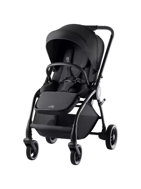 Britax Römer Rio Comfort Plus Core Set STYLE 4in1 (Rio babakocsi + mózeskosár + Baby-Safe Core babahordozó + Core bázis) Carbon Black