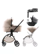 Britax Römer Rio Comfort Plus Core Set STYLE 4in1 (Rio babakocsi + mózeskosár + Baby-Safe Core babahordozó + Core bázis) Teak