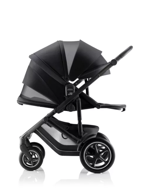 Britax Römer Smile 5Z Comfort Core Set STYLE 3in1 (Smile 5Z babakocsi + mózeskosár + Baby-Safe Core babahordozó) Carbon Black