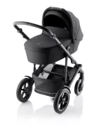 Britax Römer Smile 5Z Comfort Core Set STYLE 3in1 (Smile 5Z babakocsi + mózeskosár + Baby-Safe Core babahordozó) Carbon Black