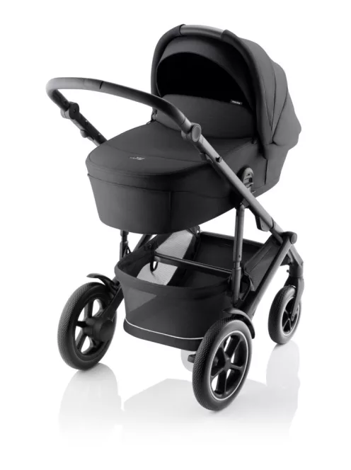 Britax Römer Smile 5Z Comfort Core Set STYLE 3in1 (Smile 5Z babakocsi + mózeskosár + Baby-Safe Core babahordozó) Carbon Black