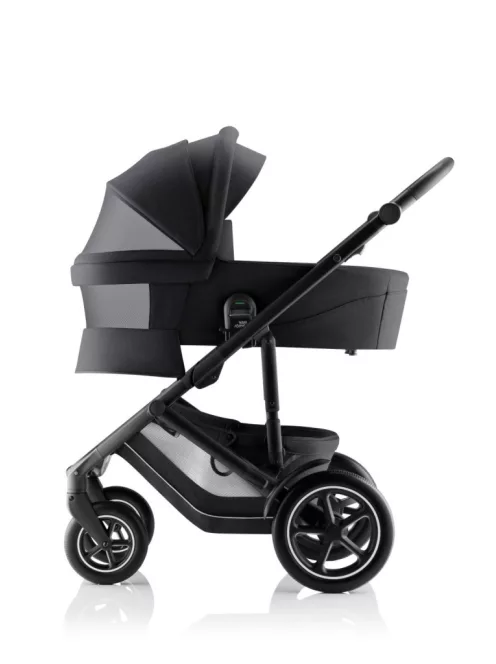 Britax Römer Smile 5Z Comfort Core Set STYLE 3in1 (Smile 5Z babakocsi + mózeskosár + Baby-Safe Core babahordozó) Carbon Black