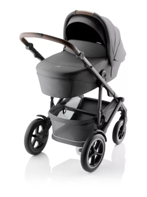 Britax Römer Smile 5Z Comfort Core Set STYLE 3in1 (Smile 5Z babakocsi + mózeskosár + Baby-Safe Core babahordozó) Mineral Grey
