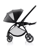 Britax Römer Rio Comfort Core Set STYLE 3in1 (Rio babakocsi + mózeskosár + Baby-Safe Core babahordozó) Carbon Black