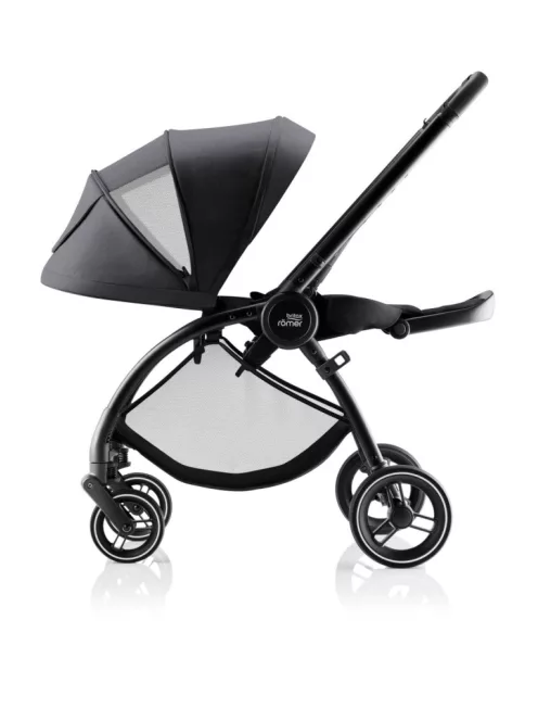 Britax Römer Rio Comfort Core Set STYLE 3in1 (Rio babakocsi + mózeskosár + Baby-Safe Core babahordozó) Carbon Black