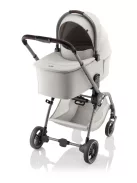 Britax Römer Rio Comfort Core Set LUX 3in1 (Rio babakocsi + mózeskosár + Baby-Safe Core babahordozó) Soft Taupe