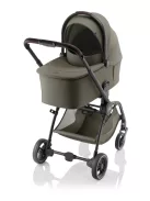 Britax Römer Rio Comfort Core Set LUX 3in1 (Rio babakocsi + mózeskosár + Baby-Safe Core babahordozó) Urban Olive