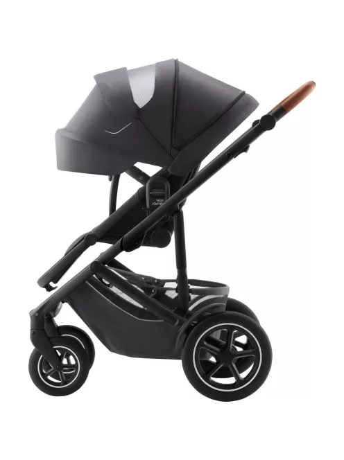Britax Römer Smile 5Z Comfort Plus Set Classic (Smile 5z babakocsi + mózeskosár + Baby-Safe Pro + Vario Base 5Z) - Midnight Grey