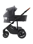 Britax Römer Smile 5Z Comfort Plus Set Classic (Smile 5z babakocsi + mózeskosár + Baby-Safe Pro + Vario Base 5Z) - Midnight Grey